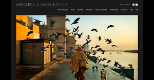 example of dark mode in web design
