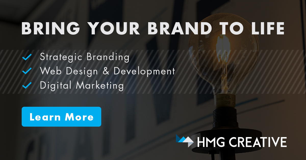 Bring your brand to life with strategic branding, web design and development, and digital marketing from HMG Creative